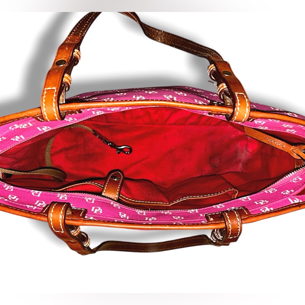 Dooney & Bourke Gretta Leisure Shopper Tote Bag (Pink) - Picture 14 of 16